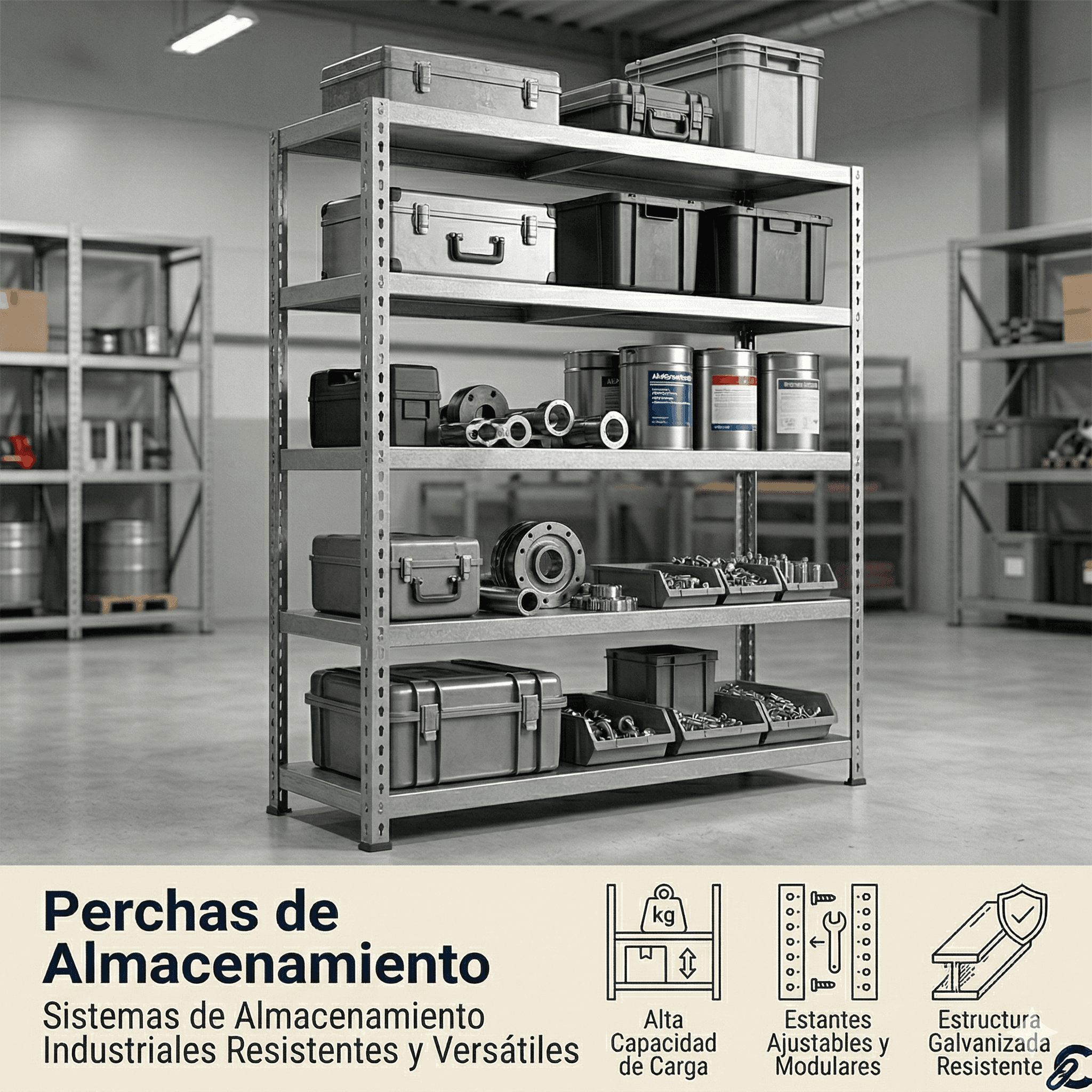 Percha - Estantería
