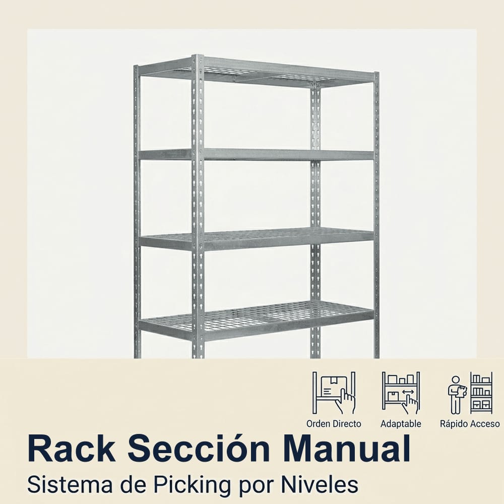 rack-seccion-manual Rack selectivo